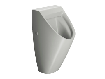 COLOR ELEMENTS 35X31 - Suspended ceramic urinal by GSI ceramica - view 2